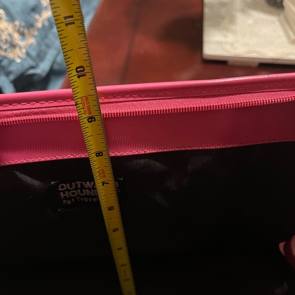 Outward hound pet carrier puppy purse bag pink sparkly bling bow - Picture 13 of 15